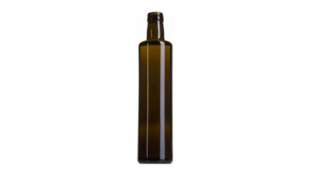 Botella de vidrio Dorica de 500ml rosca oscura Botella de vidrio Dorica de 500ml rosca oscura