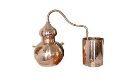 Alambique tipo pipa de 5 litros