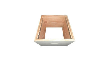 Caja portuguesa pintada sin marcos