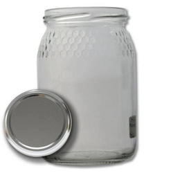 Frasku di vidru Mel c/favos 1/2kg TO66