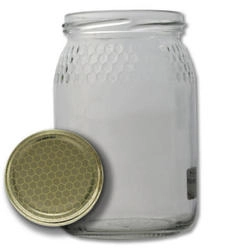  Vase en verre Mel c/favos 1/2kg TO66