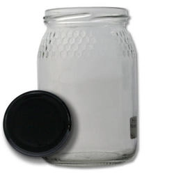  Vase en verre Mel c/favos 1/2kg TO66