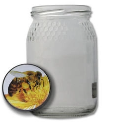 Glass vase Mel c/favos 1/2kg TO66