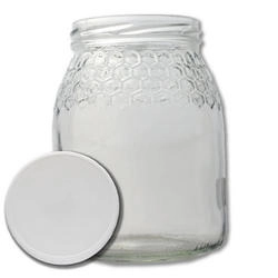 Glass vase Mel c/favos 1kg TO77