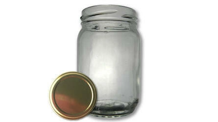 Glass vase STD21 TO58 250gr mel