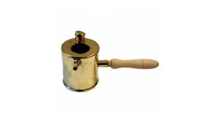Double boiler for melting wax