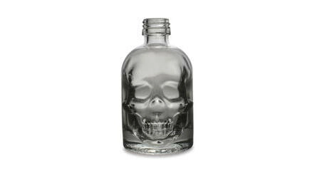 Botella de vidrio Pirata Schadel 50ML (PP18) (Calavera)