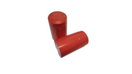 Sello retráctil de PVC rojo para botella de vino 30x55
