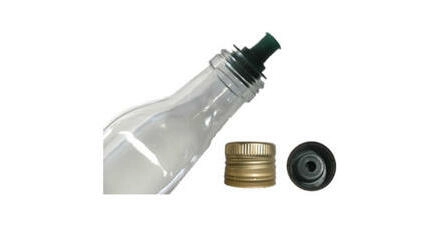 PP31.5 Gold Threaded Metal Cap Tip-Top