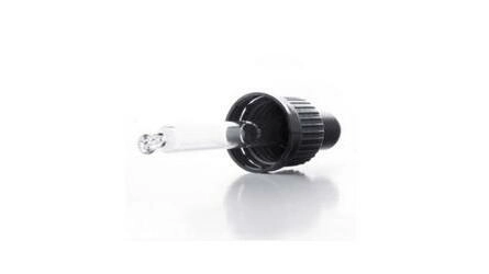 PP18 glass dropper pipette rubber sucker cap for 5ml