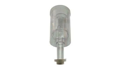Cylindrical Bubble Counter with Float and Rubber