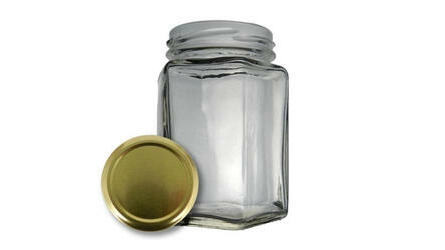 Jarrón de vidrio Hexagonal 290ml TO63