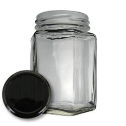 Jarrón de vidrio Hexagonal 290ml TO63