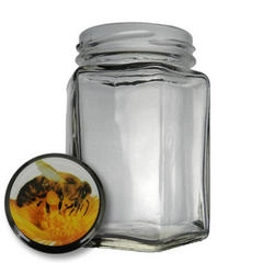 Jarrón de vidrio Hexagonal 290ml TO63