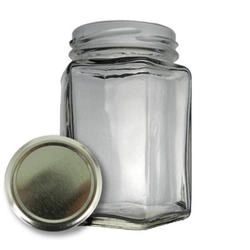 Jarrón de vidrio Hexagonal 290ml TO63