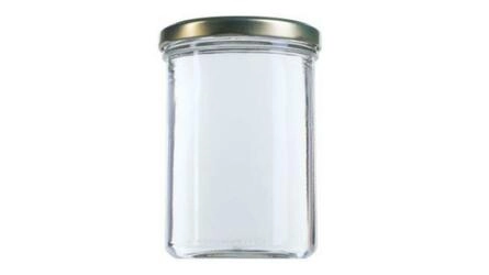 Frasco de vidrio Recto 440ml TO82