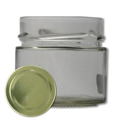 Jarrón de vidrio Ergo 156ml TO70 alta
