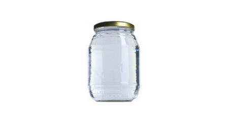 Frasco de vidro Barril 997ml TO82