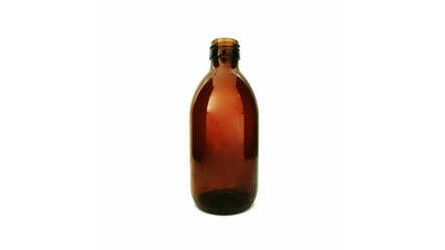 Garrafa de vidro Frasco Ambar 250ML (PP28)