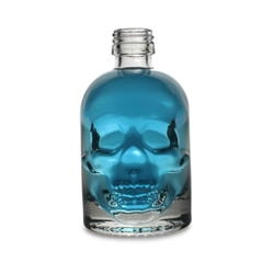 Garrafa de vidro Pirata Schadel 50ML (PP18) (Caveira)