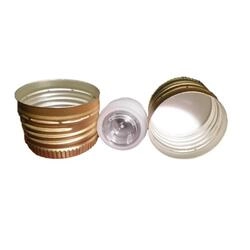 Tampa metalica roscada PP31.5 ORO c/vertor