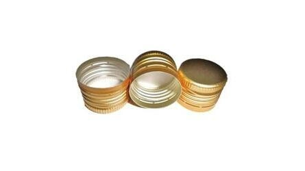 Tampa metalica roscada PP31.5 ORO s/vertor