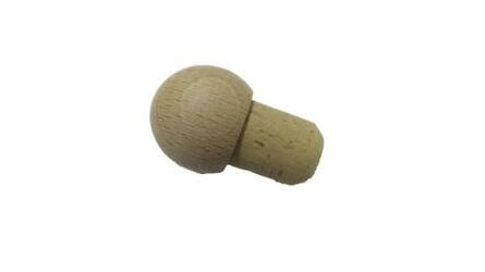Rolha especial bola de madeira pequena
