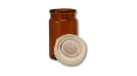 Flacon en ambre de 10ML avec bouchon à clic