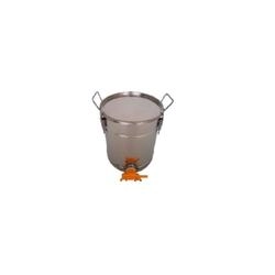 Seau en acier inoxydable avec filtre 30kg