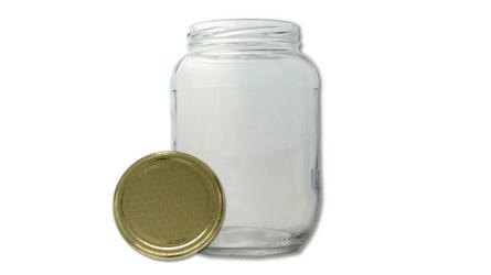 Pack de 12 Frascos STD24 850 ml c/ tampa incluída TO77 Ouro