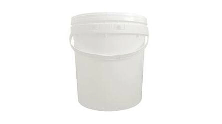 Seau en plastique de 20 litres avec un couvercle hermétique