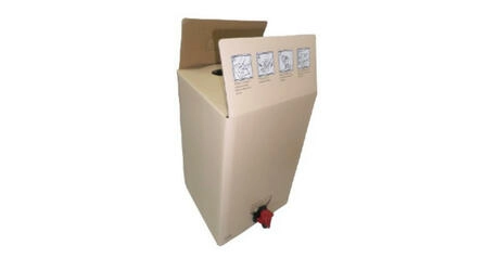 Bag-in-box 10 liters - bag and box